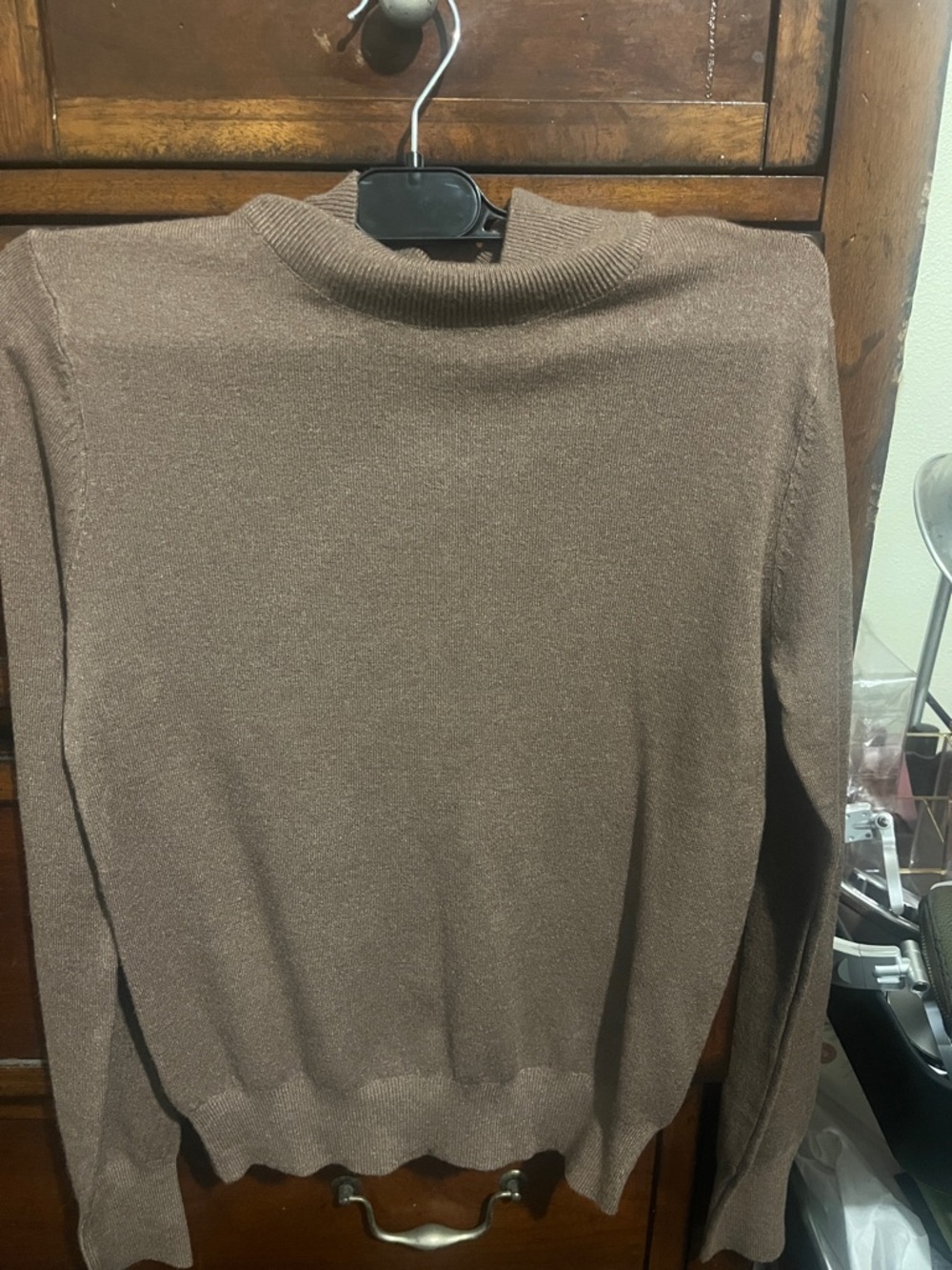 LuLaRoe Men's Brown Turtleneck Sweater